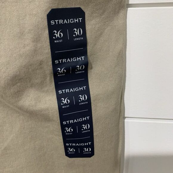 J. Crew Factory | Khakis Straight Flex Men's NWT- Size 36 x 29.5 - Picture 9 of 10